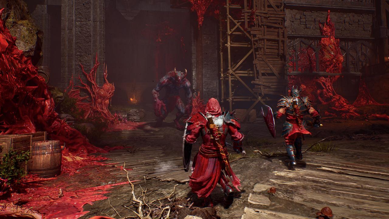 Crimson Moon official screenshot - gothic action-RPG world